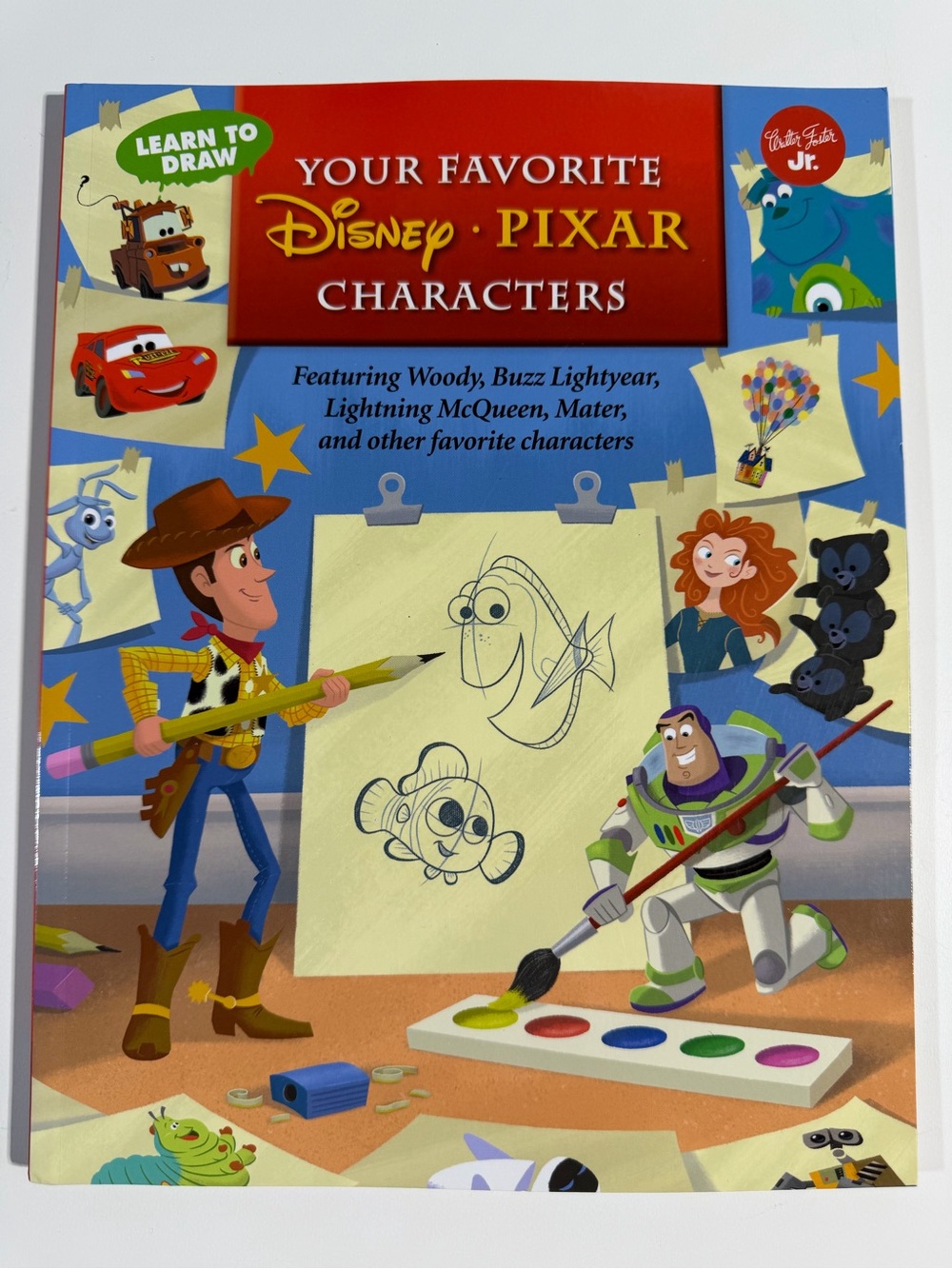 Draw Your Favorite Pixar Characters Book